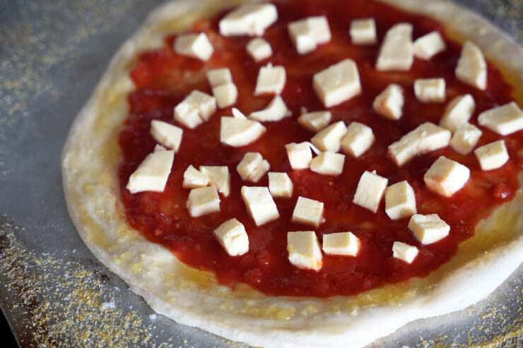 Margherita Pizza - mozzarella