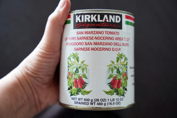 San Marzano canned tomatoes from Costco